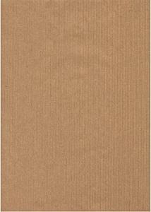 Hedlunds OF SWEDEN Presentpapper 57cmx10m ribb kraft brun (fp om 25 st)