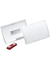 Durable Namnskylt Clic Fold magnet 90x54mm (fp om 10 st)