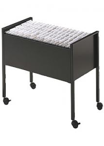 Durable Hängmappsvagn Economy svart