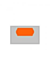 Etikett 32x19mm röd G2 (fp om 5000 st)