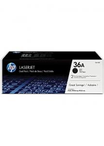 Hewlett Packard Toner CB436AD svart (fp om 2 st)