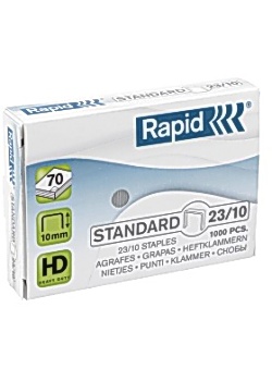 Rapid Häftklammer 23/10 standard (fp om 1000 st)