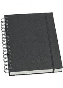 Skissblock GRIEG A5 stående 150g svart