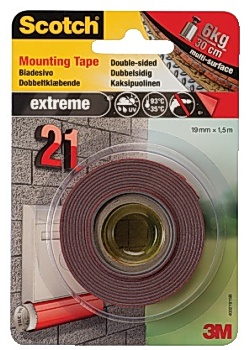 Scotch® Monteringstejp super 1,5mx19mm (rulle om 1.5 m)