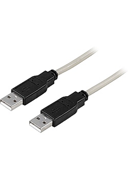DELTACO Kabel USB 2.0 A-A 3m
