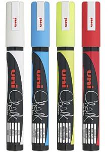 Uni Fönster/Kritfärg 4 färger (fp om 4 st)