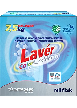 Nilfisk Tvättmedel Lavér Color Sensitive 7,5kg