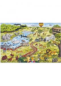 Golvpussel afrika 60x40cm