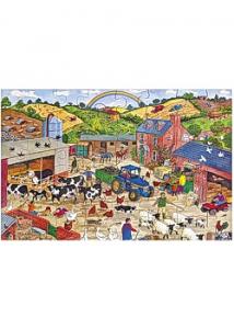 Golvpussel bondgård 60x40cm