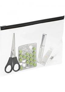 Durable Blixtlåspåse Zip A5 svart (fp om 5 st)