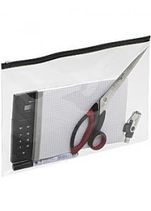 Durable Blixtlåspåse Zip A4 svart (fp om 5 st)