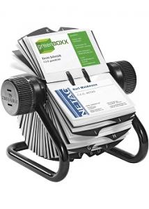 Durable Visitkortssnurra VISIFIX svart