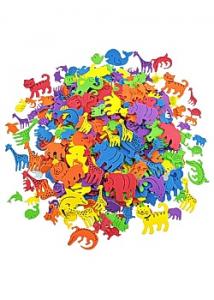 Djur självhäftande (fp om 500 st)