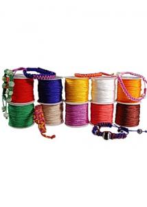 Polyestertråd 18mx10 färger (fp om 10 st)