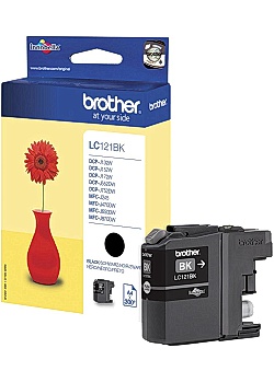 Brother Bläckpatron LC121BK svart