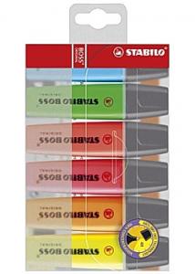 Stabilo överstrykningspenna Boss (fp om 6 st)