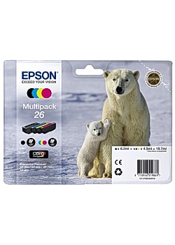 Epson Bläckpatron C13T26164010 multipack (fp om 4 st)