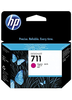 Hewlett Packard Bläckpatron CZ131A No711 magenta