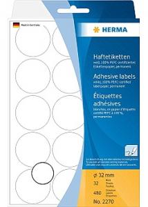 Herma Etikett Allround 32mm vit (fp om 480 st)