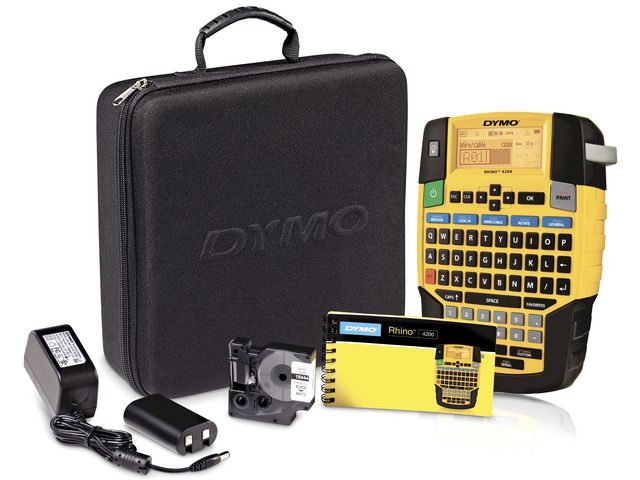 Märkmaskin DYMO Rhino 4200 Kit