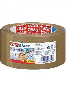 tesa® Packtejp Ultra Strong 66mx50mm brun (rulle om 65 m)