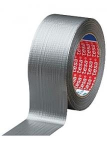 tesa® Vävtejp 50mmx25m silver (rulle om 25 m)