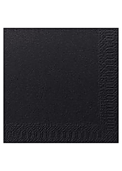 Duni Servett 3-lags 24x24cm svart (fp om 250 st)