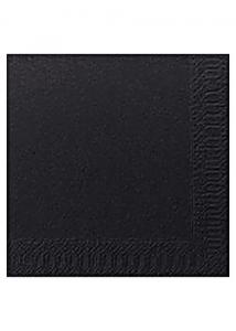 Duni Servett 3-lags 24x24cm svart (fp om 250 st)