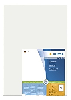 Herma Etikett Premium A3 297x420mm (fp om 100 st)