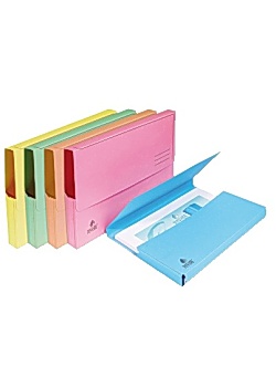 Exacompta Arkivmapp med klaff 220g (fp om 10 st)