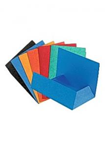 Exacompta Mapp kartong 3-klaff A4 sort (fp om 50 st)