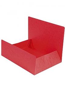 Exacompta Mapp kartong 3-klaff A4 röd