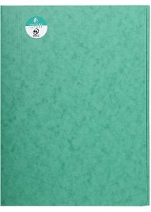 Exacompta Mapp kartong 3-klaff A4 grön