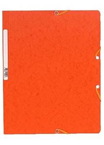 Exacompta Gummibandsmapp 400g A4 orange