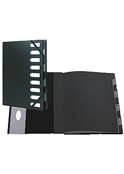 Exacompta Sorteringsmapp Exactive 9-flik svart