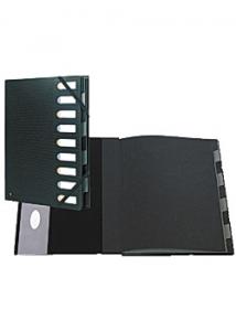 Exacompta Sorteringsmapp Exactive 9-flik svart