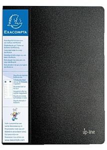 Exacompta Demobok 20 fickor svart