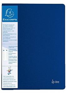 Exacompta Demobok 20 fickor blå