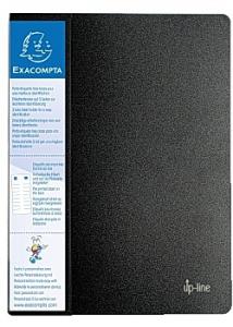 Exacompta Demobok 40 fickor svart