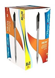 Paper Mate Kulpenna Inkjoy 100 RT M svart (fp om 100 st)