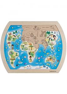 Knoppussel En värld 34 x 42 cm