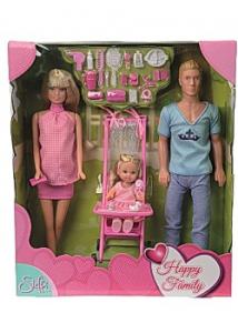 Dockfamilj (fp om 3 st)