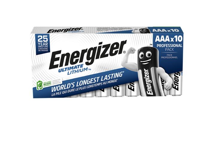 Batteri ENERGIZER Ultimate AAA 10/fp