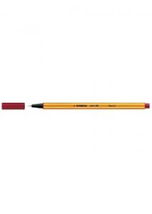 Stabilo Fineliner Point 88 mörkröd