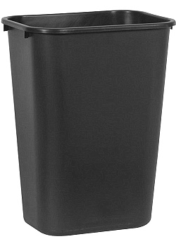 Rubbermaid Commercial Products Papperskorg svart 39L