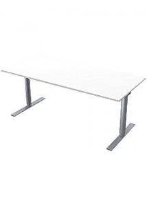 LANAB DESIGN Bord El 180x80cm vitlaminat/grå