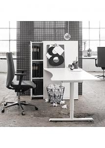 LANAB DESIGN Hylla 3 plan H172,5cm vitlaminat