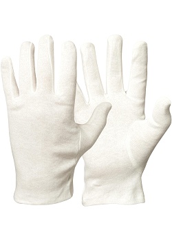 GranberG Bomullshandske vit 26cm L/XL (fp om 12 x 2 st)