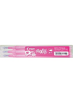 Refill Frixion 0,7 rosa 3-pack