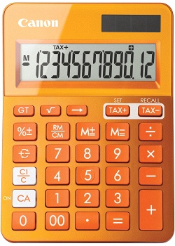Canon Miniräknare LS-123K Orange
